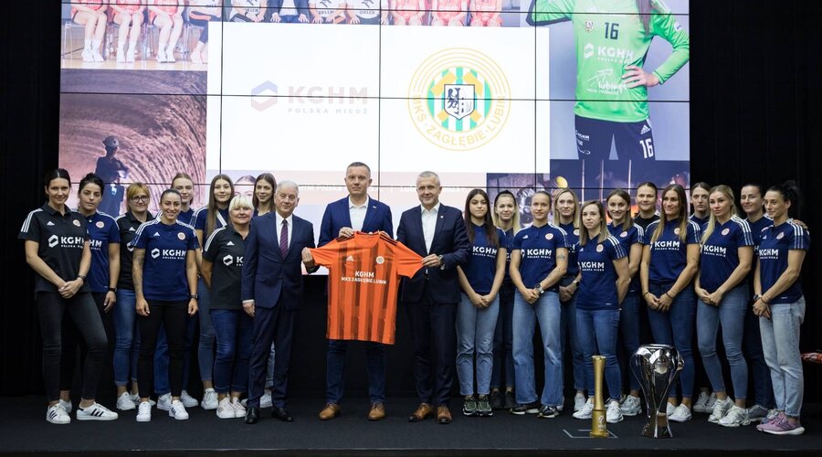 KGHM became once again the sponsor of the women’s handball team from Lubin - the club is changing its name to KGHM MKS Zagłębie Lubin