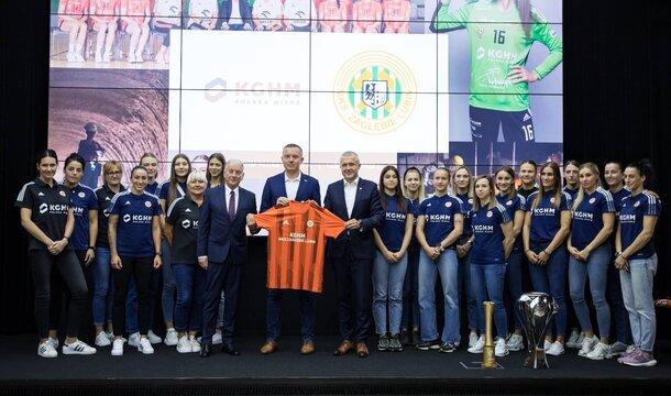 La sociedad cuprífera vuelve a ser patrocinadora del equipo femenino de balonmano de Lubin: el club cambia su nombre a KGHM MKS Zagłębie Lubin