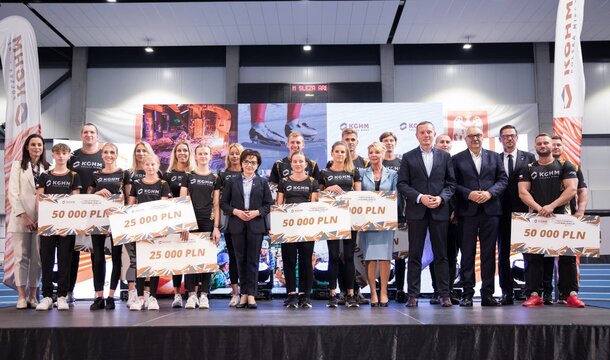 Record number of sports scholarships from KGHM under the "Miedziane Rywalizacje" programme 