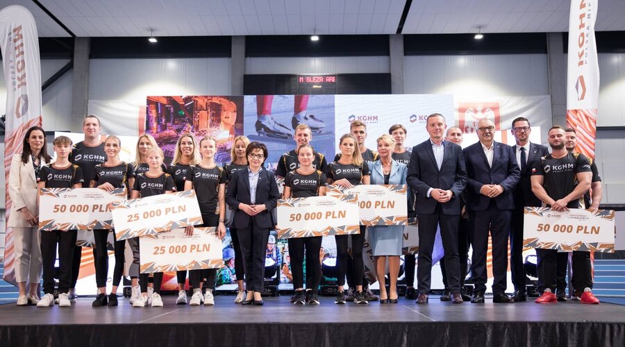 Record number of sports scholarships from KGHM under the "Miedziane Rywalizacje" programme 