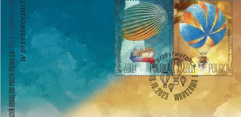 Poczta Polska świętuje 465 lat jubileuszową emisją znaczków z obrazami Andrzeja Gosika