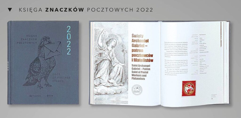  Kolejna edycja wyjątkowych wydawnictw Poczty Polskiej. „Księga Znaczków Pocztowych 2022” i „Księga Kartek Pocztowych 2022” już w sprzedaży