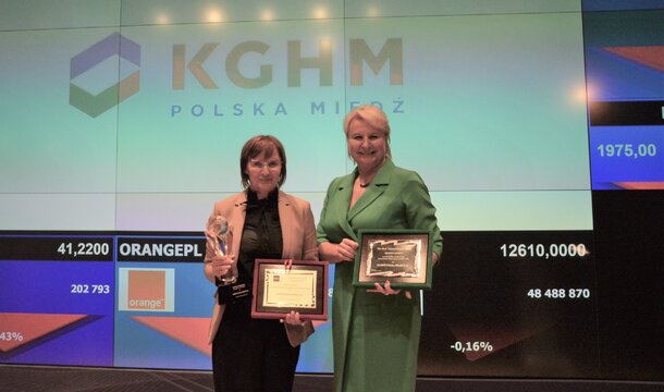 KGHM received the “The Best Of The Best” laurel for its annual report and two awards