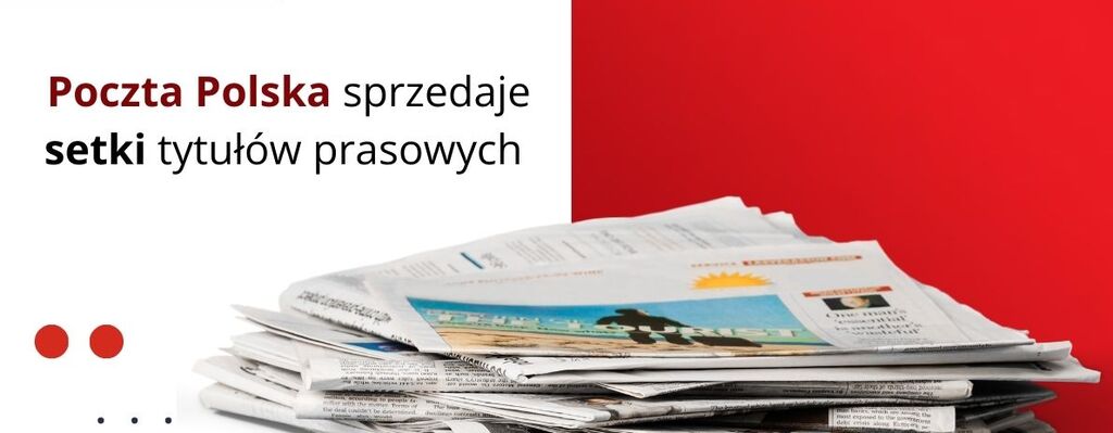 Poczta Polska sprzedaje setki tytułów prasowych. Udostępnia także usługę prenumeraty i zamawiania na życzenie 