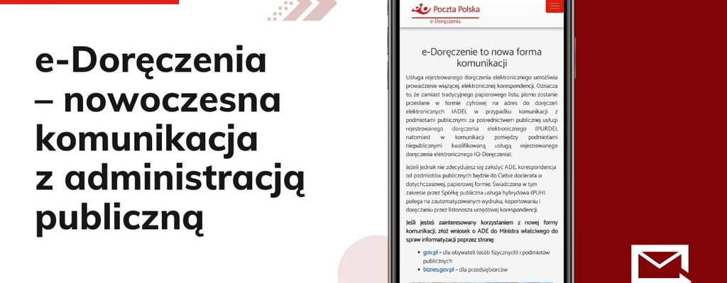 Poczta Polska: e-Doręczenia – nowoczesna komunikacja z administracją publiczną