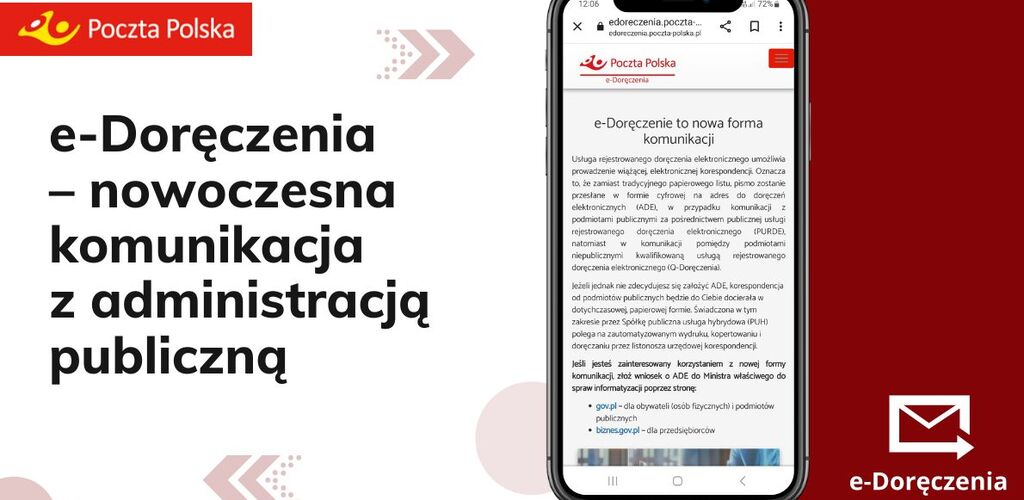 Poczta Polska: e-Doręczenia – nowoczesna komunikacja z administracją publiczną