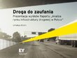teaser Droga do zaufania. Raport EY: „Analiza rynku infrastruktury drogowej w Polsce”
