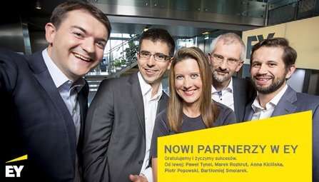 Pięcioro nowych partnerów EY Polska