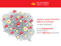 poczta polska mapa Poczta Polska z wygodną mapą punktów odbioru dla e sklepów | Biuro 