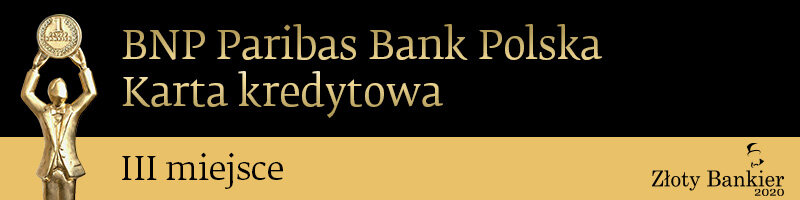 Karty kredytowe Banku BNP Paribas nagrodzone w rankingu Złoty Bankier
