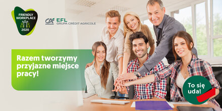 Grupa EFL z nagrodą specjalną "Friendly Workplace 2020"