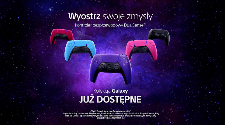 Kontroler Pad PS5 SONY DualSense - Gwiezdny Błękit 