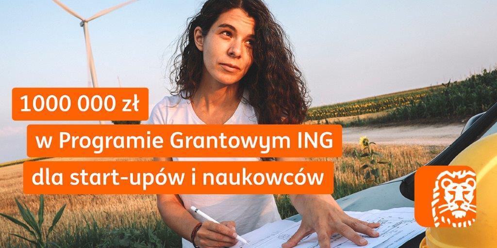 ING - ING przeznacza 1 mln zł na granty dla młodych naukowców i start-upów na rozwiązania związane z czystą energią