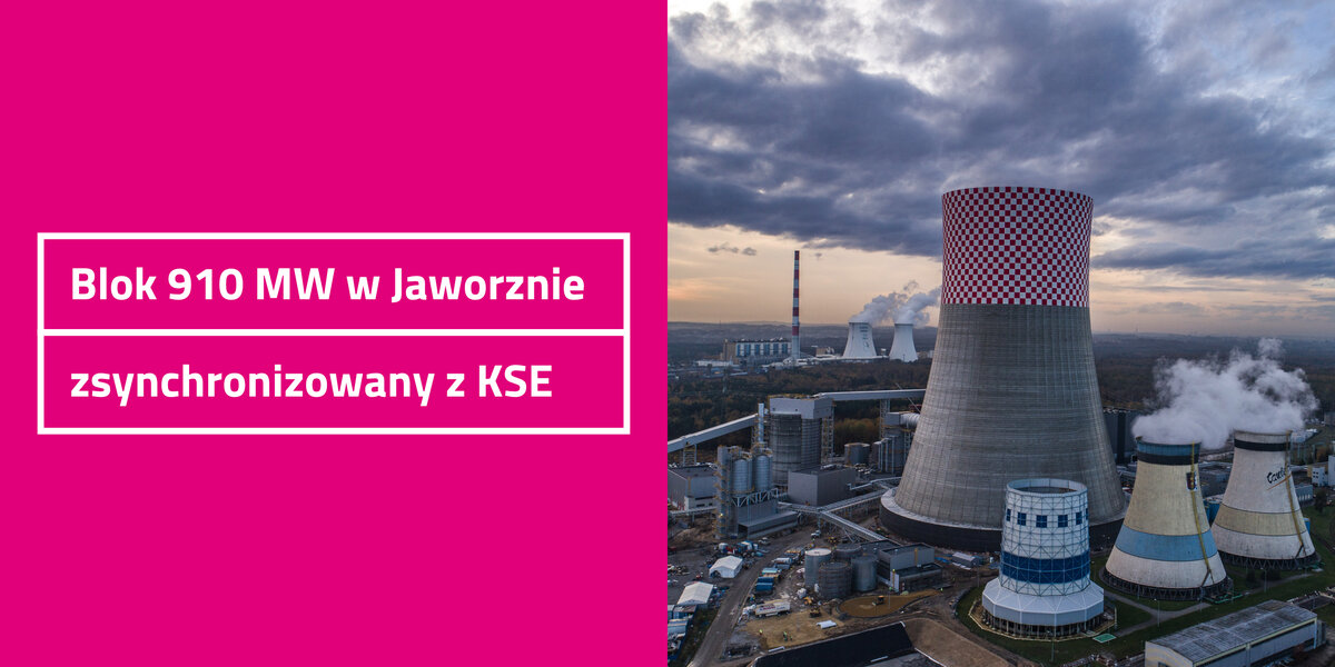 Blok 910 MW Zsynchronizowany Z Siecią | Biuro Prasowe TAURON Polska ...