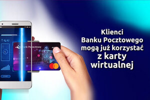 Klienci Banku Pocztowego mogą już korzystać z karty wirtualnej 