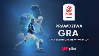 Wszystkie mecze eWinner 2. ligi piłki nożnej w WP Pilot, pierwszej TV online w Polsce