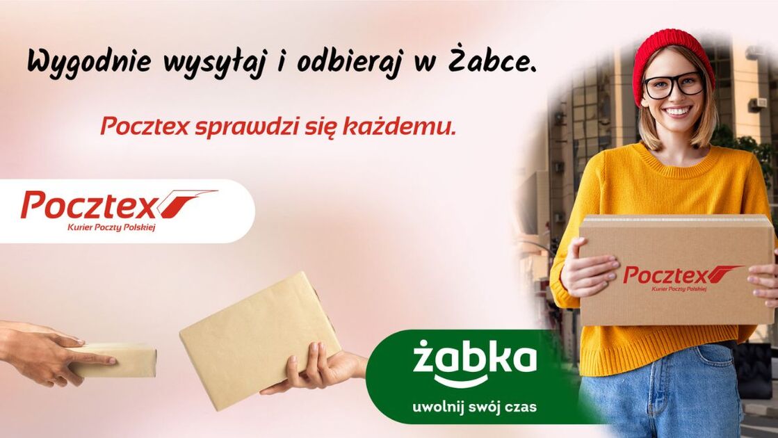 Przesyłkę Pocztex można już wysłać w sklepach sieci Żabka