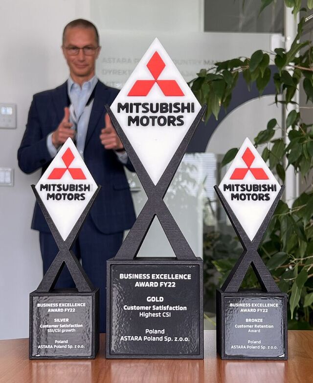 Nagrody dla Astara Poland Mitsubishi Motors